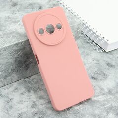 Zastitna silikonska maska (futrola) Pro Camera - Xiaomi Redmi A3 roze (MS).