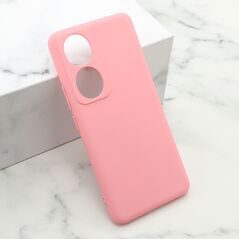 Zastitna maska (futrola) Soft Silicone - Huawei Honor 90 roze (MS).