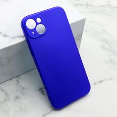 Zastitna maska (futrola) Soft Silicone - iPhone 15 Plus plava (MS).