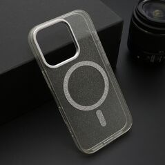 Zastitna maska (futrola) SPARKLING MagSafe - iPhone 16 Pro (6.3) providna (MS).