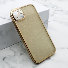 Zastitna maska (futrola) SPARKLY HUSK - iPhone 14 Plus (6.7) zlatna (MS).