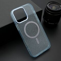 Zastitna maska (futrola) SPARKLING MagSafe - iPhone 16 Pro Max (6.9) plava (MS).