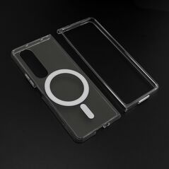 Zastitna maska (futrola) STANDARD MagSafe - Samsung F936B Samsung F936 Galaxy Z Fold 4 providna (bela) (MS).