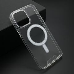 Zastitna maska (futrola) STANDARD MagSafe - iPhone 14 Pro Max (6.7) providna (bela) (MS).