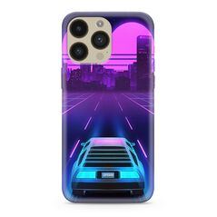 Zastitna ultra tanka (skin) maska / futrola PRINT CLEAR NEON WAVE - iPhone 14 Pro Max (6.7) NW02 (MS).