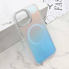 Zastitna maska (futrola) SUNSET MagSafe - iPhone 15 bela (MS).