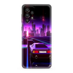 Zastitna ultra tanka (skin) maska / futrola PRINT CLEAR NEON WAVE - Samsung A336 Galaxy A33 5G NW03 (MS).
