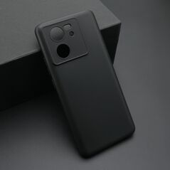 Zastitna ultra tanka (skin) maska / futrola KOLOR - Xiaomi 13T/13T pro crna (MS).