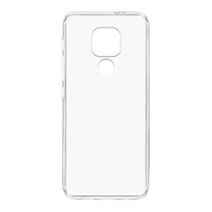 Zastitna ultra tanka (skin) maska / futrola PROTECT - Motorola Moto G9 Play providna (bela) (MS).