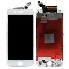 LCD displej (ekran) - Iphone 6S + Touch screen beli (white) high copy (MS).