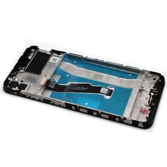 LCD displej (ekran) - Huawei Honor 9A/Y6P + Touch screen + okvir crni (MS).