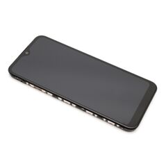 LCD displej (ekran) - Samsung A015 Galaxy A01 (2020) + Touch screen + okvir crni Full ORG EU (GH81-18209A) (MS).