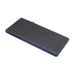 LCD displej (ekran) - Nokia 3 + Touch screen + okvir blue (MS).