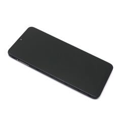 LCD displej (ekran) - Samsung A105F Galaxy A10 + Touch screen + okvir APLONG Original Material crni (MS).