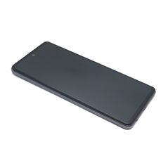 LCD displej (ekran) - Samsung A525/A526 Galaxy A52/A52 5G + Touch screen + okvir crni Full ORG EU (GH82-25524A/25526A/25754A) (MS).