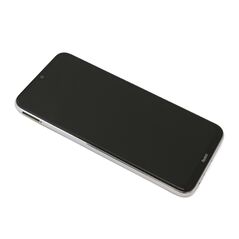 LCD displej (ekran) - Xiaomi Redmi Note 8 (2019/2021) + Touch screen + okvir Full ORG beli (white) (5600040C3J00) (MS).