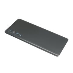 Poklopac baterije - Huawei P30 crni + staklo kamere (NO LOGO) (MS).