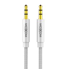 Audio AUX kabl Moxom MX-AX42 beli (MS).