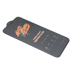 Staklena folija (zastitno kaljeno staklo) za ekran ANTISTATIC - Iphone X/XS/11 Pro crna (MS).