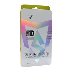 Staklena folija (zastitno kaljeno staklo) za ekran MONSTERSKIN 5D - iPhone 13/13 Pro/14 crna (MS).