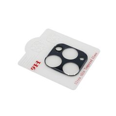 Folija - stitu kamere GLASS ULTRA THIN Iphone 11 Pro crna (MS).