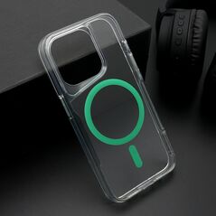 Zastitna maska (futrola) AURA MagSafe - iPhone 15 Pro (6.1) zelena (MS).