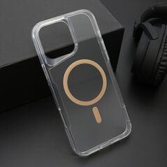 Zastitna maska (futrola) AURA MagSafe - iPhone 16 Pro Max (6.9) zlatna (MS).