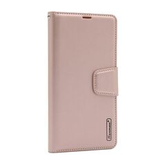 Zastitna maska (futrola) na preklop (bi fold) HANMAN II - Samsung A125F Galaxy A12 svetlo roze (MS).