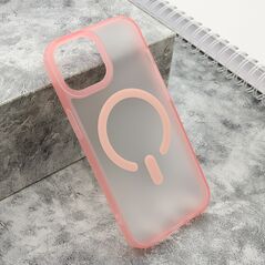 Zastitna maska (futrola) BLURRY MagSafe - iPhone 15 roze (MS).