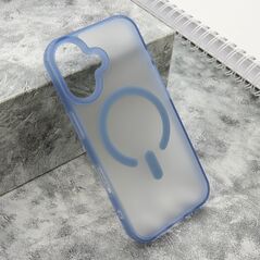 Zastitna maska (futrola) BLURRY MagSafe - iphone 16 (6.1) plava (MS).