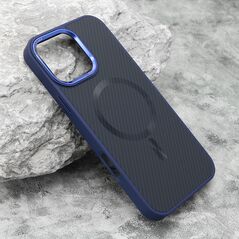 Zastitna maska (futrola) CARBON MagSafe - iPhone 16 Pro Max (6.9) plava (MS).