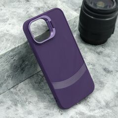 Zastitna maska (futrola) CAMERA HOLDER - iPhone 12 ljubicasta (MS).