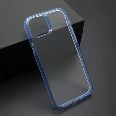 Zastitna maska (futrola) COLOR okvir za iPhone 15 Plus plava (MS).