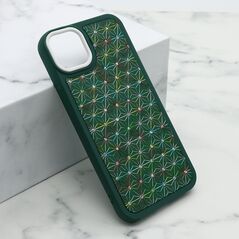 Zastitna maska (futrola) CRYSTAL SPARK - Iphone 14 Plus (6.7) zelena (MS).
