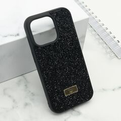 Zastitna maska (futrola) DIAMOND SELECTION - iPhone 14 Pro (6.1) crna (MS).