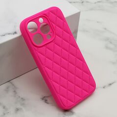 Zastitna maska (futrola) COLORFUL DIAMOND - iPhone 14 Pro (6.1) pink (MS).