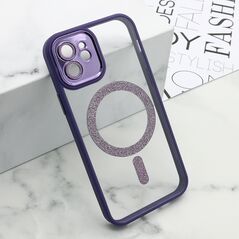 Zastitna maska (futrola) DIAMOND MagSafe - iPhone 12 ljubicasta (MS).