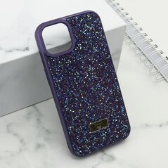Zastitna maska (futrola) DIAMOND SELECTION - iPhone 14 (6.1) ljubicasta (MS).