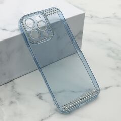 Zastitna maska (futrola) DIAMOND SIDE - iPhone 14 Pro Max (6.7) plava (MS).