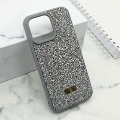 Zastitna maska (futrola) DIAMOND SELECTION - iPhone 15 Pro Max (6.7) srebrna (MS).