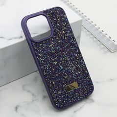 Zastitna maska (futrola) DIAMOND SELECTION - iPhone 14 Pro Max (6.7) ljubicasta (MS).