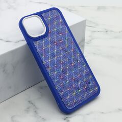 Zastitna maska (futrola) CRYSTAL SPARK - Iphone 14 Plus (6.7) plava (MS).