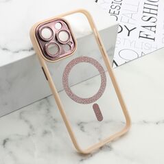 Zastitna maska (futrola) DIAMOND MagSafe - iPhone 14 Pro Max (6.7) roze (MS).
