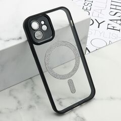 Zastitna maska (futrola) DIAMOND MagSafe - iPhone 12 crna (MS).