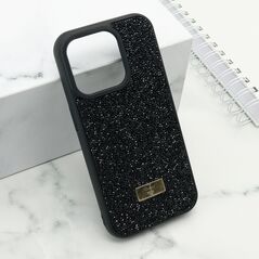 Zastitna maska (futrola) DIAMOND SELECTION - iPhone 15 Pro (6.1) crna (MS).