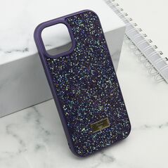 Zastitna maska (futrola) DIAMOND SELECTION - iPhone 15 ljubicasta (MS).