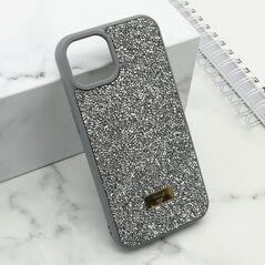 Zastitna maska (futrola) DIAMOND SELECTION - iPhone 14 (6.1) srebrna (MS).