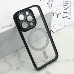Zastitna maska (futrola) DIAMOND MagSafe - iPhone 15 Pro (6.1) crna (MS).