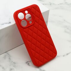 Zastitna maska (futrola) COLORFUL DIAMOND - iPhone 14 Pro (6.1) crvena (MS).