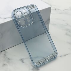 Zastitna maska (futrola) DIAMOND SIDE - iPhone 14 Pro (6.1) plava (MS).
